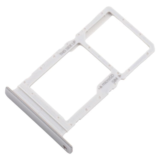 For Nokia G42 Original SIM Card Tray + SIM Card Tray / Micro SD Card Tray (Silver) - Card Tray by buy2fix | Online Shopping UK | buy2fix