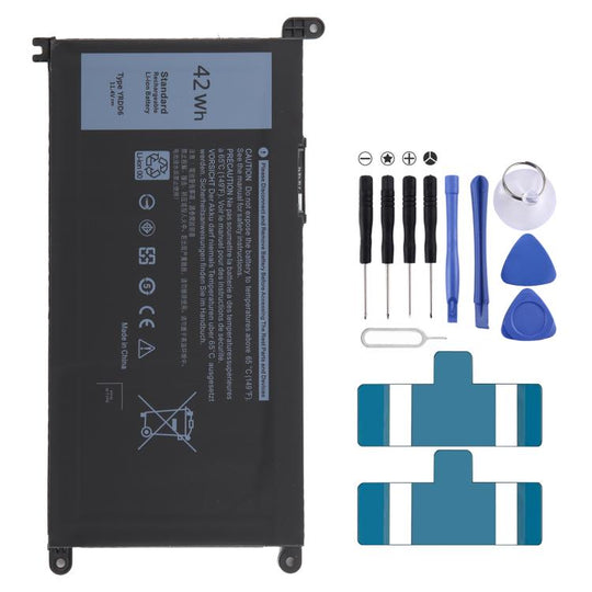 11.4V 42Wh YRDD6 Li-ion Battery For Dell Vostro 3491 3591 3490 3590 3501 Inspiron 5481 5482  5491 5591  5585 5480 5485