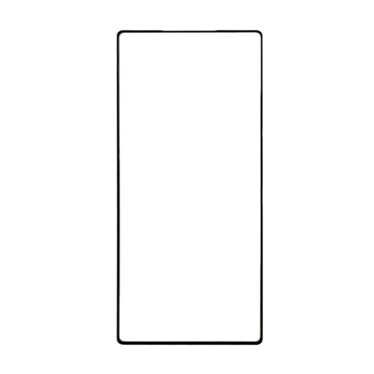 For ZTE Nubia Z70 Ultra NX733J NX736J Front Screen Outer Glass Lens with OCA Optically Clear Adhesive (Black) - For ZTE by buy2fix | Online Shopping UK | buy2fix