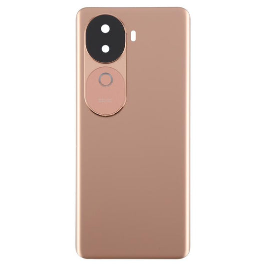 For vivo V40e Battery Back Cover with Camera Lens Cover(Gold) - Back Cover by buy2fix | Online Shopping UK | buy2fix