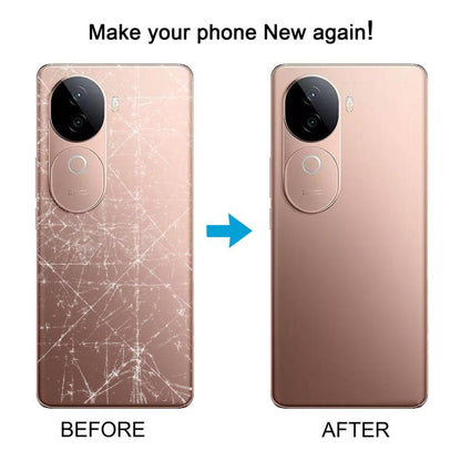 For vivo V40e Battery Back Cover with Camera Lens Cover(Green) - Back Cover by buy2fix | Online Shopping UK | buy2fix