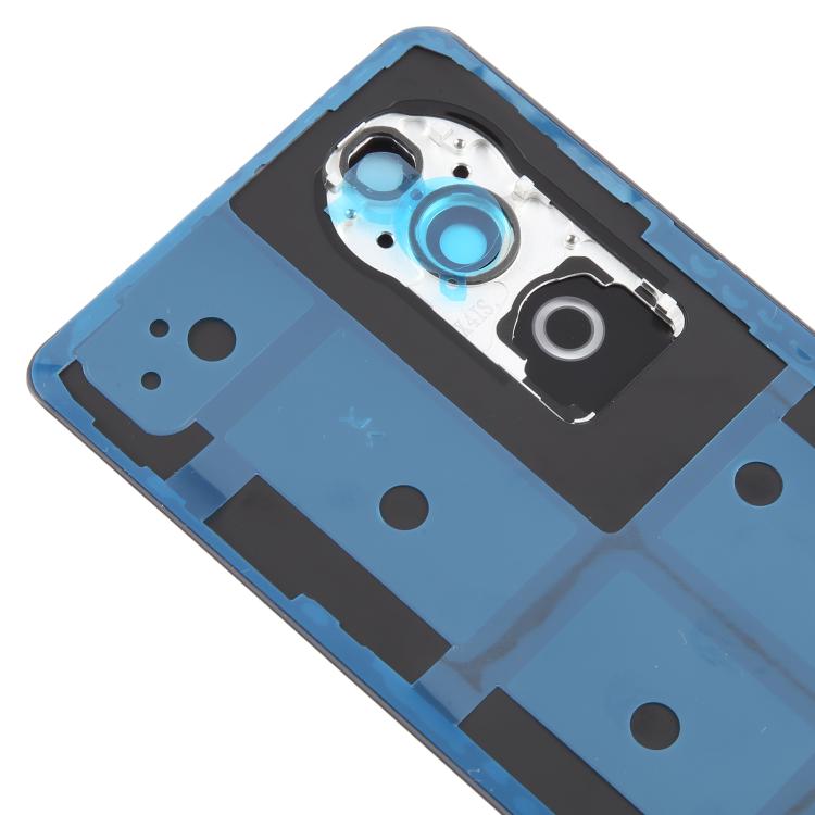 For vivo V40 Battery Back Cover with Camera Lens Cover(Gray) - Back Cover by buy2fix | Online Shopping UK | buy2fix