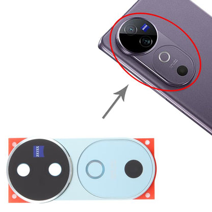 For vivo V40 Original Rear Camera Lens Cover (Blue) - Camera Parts by buy2fix | Online Shopping UK | buy2fix