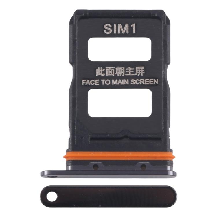 For Xiaomi Mix Flip Original SIM Card Tray + SIM Card Tray (Black) - Card Tray by buy2fix | Online Shopping UK | buy2fix
