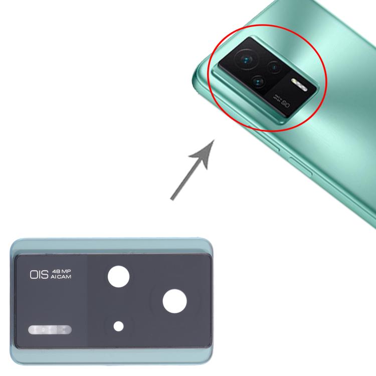 For Xiaomi Redmi K60E Original Rear Camera Lens Cover (Green) - Camera by buy2fix | Online Shopping UK | buy2fix