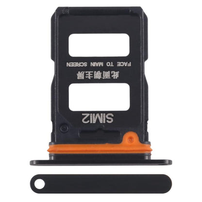 For Xiaomi Mix Fold 3 Original SIM Card Tray + SIM Card Tray (Black) - Card Tray by buy2fix | Online Shopping UK | buy2fix