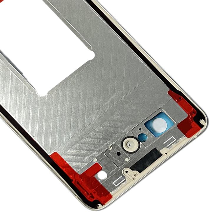 For OPPO Reno7 Pro 5G Front Housing LCD Frame Bezel Plate (Gold) by buy2fix