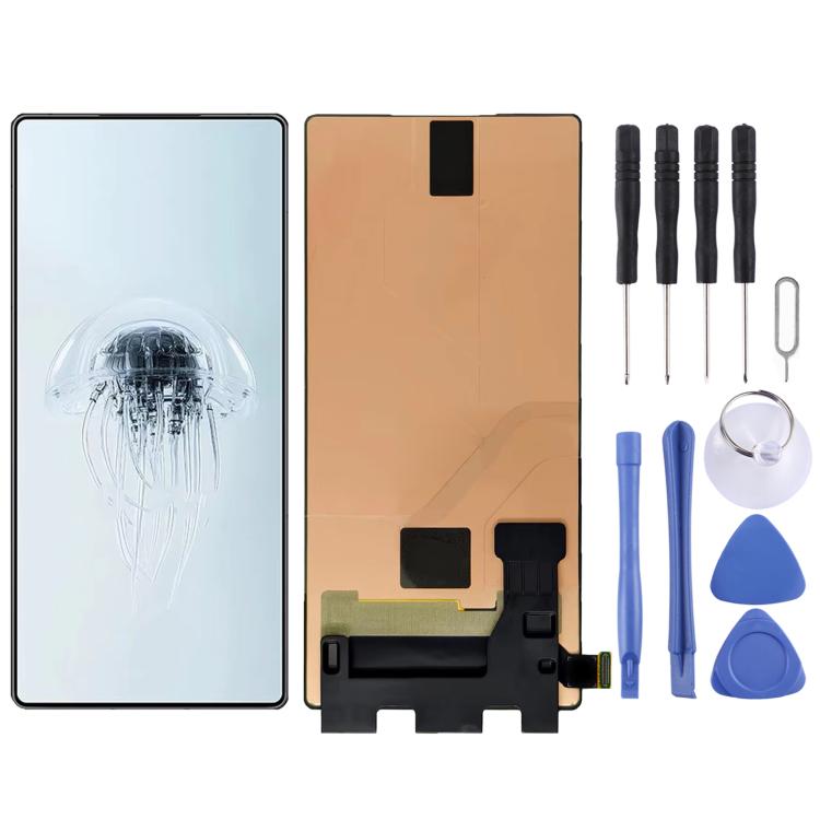 For ZTE Nubia Red Magic 10 Pro+ AMOLED Original LCD Screen Digitizer Full Assembly (Black) - For ZTE by buy2fix | Online Shopping UK | buy2fix