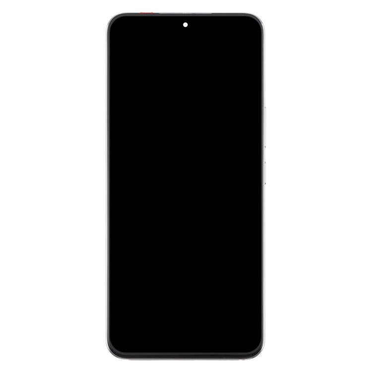 For Honor 300 Original LCD Screen Digitizer Full Assembly with Frame (Silver) - LCD Screen by buy2fix | Online Shopping UK | buy2fix