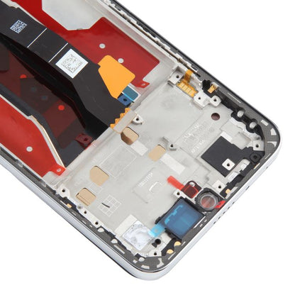 For Honor 300 Original LCD Screen Digitizer Full Assembly with Frame (Silver) - LCD Screen by buy2fix | Online Shopping UK | buy2fix