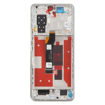 For Honor 90 Pro Original LCD Screen Digitizer Full Assembly with Frame (Silver) - LCD Screen by buy2fix | Online Shopping UK | buy2fix