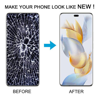 For Honor 90 Pro Original LCD Screen Digitizer Full Assembly with Frame (Silver) - LCD Screen by buy2fix | Online Shopping UK | buy2fix