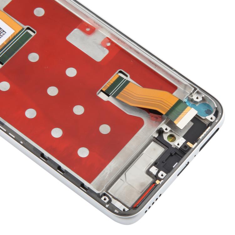 For Honor X60 Original LCD Screen Digitizer Full Assembly with Frame (Silver) - LCD Screen by buy2fix | Online Shopping UK | buy2fix