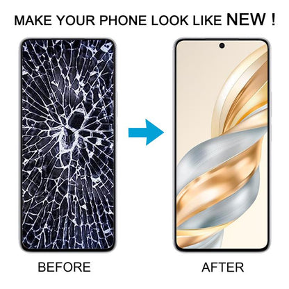 For Honor X60 Original LCD Screen Digitizer Full Assembly with Frame (Silver) - LCD Screen by buy2fix | Online Shopping UK | buy2fix