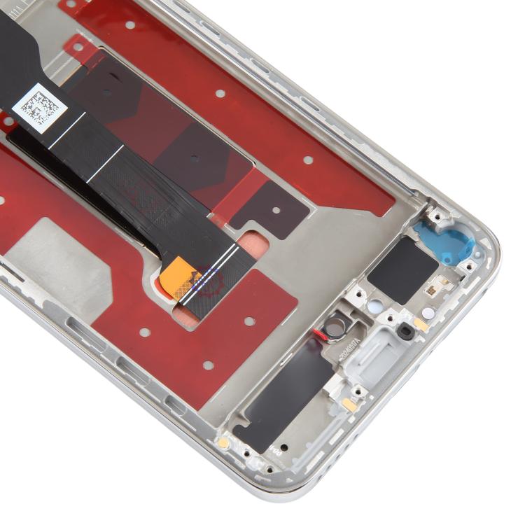 For Honor 200 Original LCD Screen Digitizer Full Assembly with Frame (Silver) - LCD Screen by buy2fix | Online Shopping UK | buy2fix