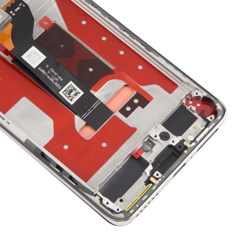 For Honor 300 Pro Original LCD Screen Digitizer Full Assembly with Frame (Silver) - LCD Screen by buy2fix | Online Shopping UK | buy2fix