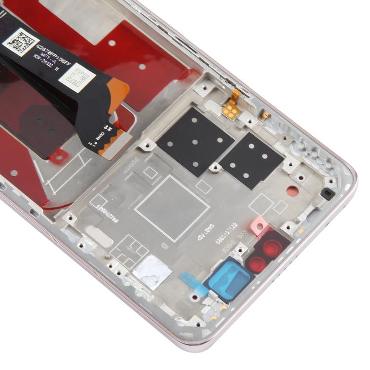 For Honor 200 Pro Original LCD Screen Digitizer Full Assembly with Frame (Silver) - LCD Screen by buy2fix | Online Shopping UK | buy2fix