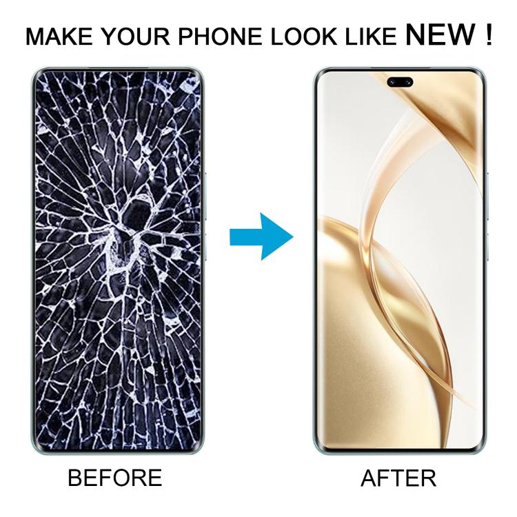 For Honor 200 Pro Original LCD Screen Digitizer Full Assembly with Frame (Silver) - LCD Screen by buy2fix | Online Shopping UK | buy2fix