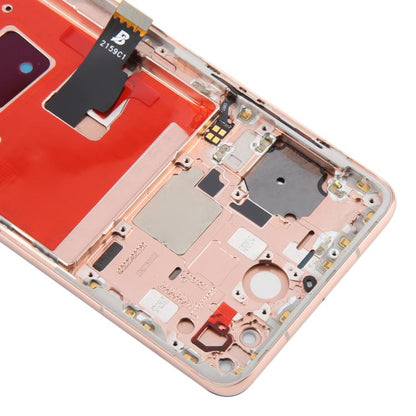 For Huawei P40 TFT LCD Screen Digitizer Full Assembly with Frame, Not Supporting Fingerprint Identification (Pink) - LCD Screen by buy2fix | Online Shopping UK | buy2fix