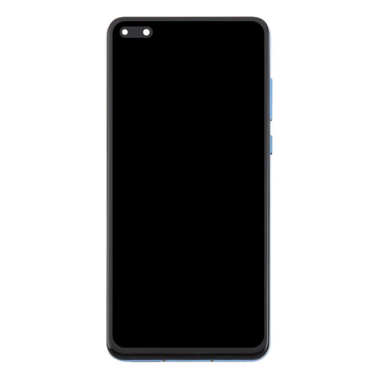 For Huawei P40 TFT LCD Screen Digitizer Full Assembly with Frame, Not Supporting Fingerprint Identification (Blue) - LCD Screen by buy2fix | Online Shopping UK | buy2fix