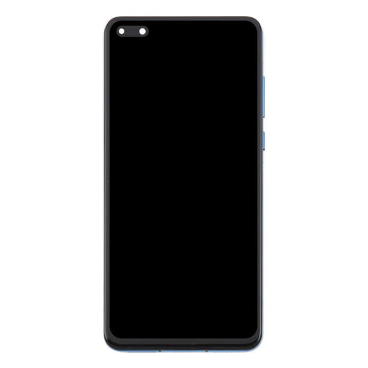 For Huawei P40 TFT LCD Screen Digitizer Full Assembly with Frame, Not Supporting Fingerprint Identification (Blue) - LCD Screen by buy2fix | Online Shopping UK | buy2fix