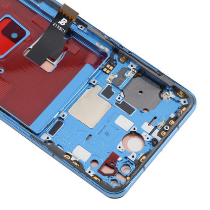 For Huawei P40 TFT LCD Screen Digitizer Full Assembly with Frame, Not Supporting Fingerprint Identification (Blue) - LCD Screen by buy2fix | Online Shopping UK | buy2fix