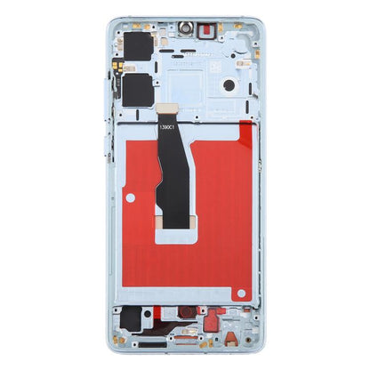 For Huawei P30 TFT LCD Screen Digitizer Full Assembly with Frame, Not Supporting Fingerprint Identification (Blue) - LCD Screen by buy2fix | Online Shopping UK | buy2fix