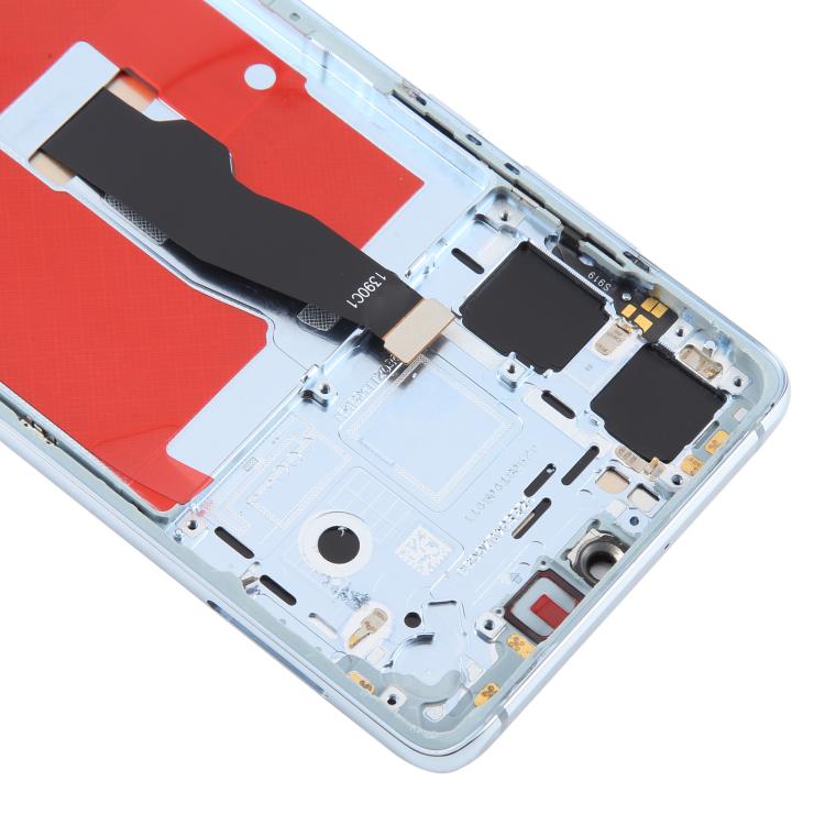 For Huawei P30 TFT LCD Screen Digitizer Full Assembly with Frame, Not Supporting Fingerprint Identification (Blue) - LCD Screen by buy2fix | Online Shopping UK | buy2fix