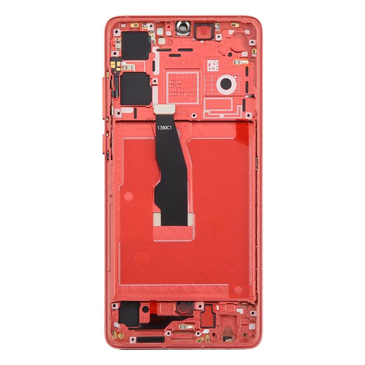 For Huawei P30 TFT LCD Screen Digitizer Full Assembly with Frame, Not Supporting Fingerprint Identification (Red) - LCD Screen by buy2fix | Online Shopping UK | buy2fix