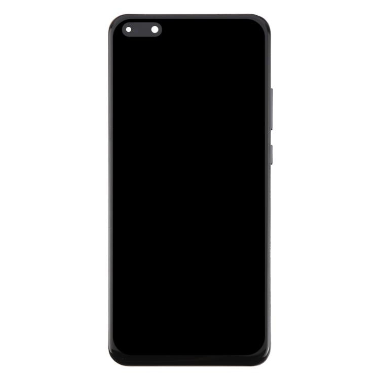 For Huawei P40 Pro TFT LCD Screen Digitizer Full Assembly with Frame, Not Supporting Fingerprint Identification (Black) - LCD Screen by buy2fix | Online Shopping UK | buy2fix