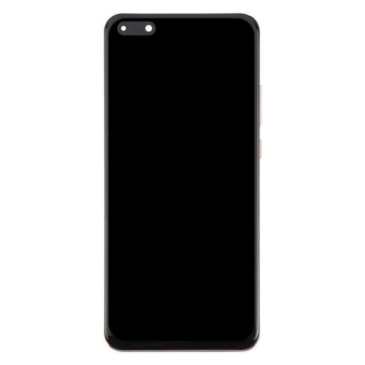 For Huawei P40 Pro TFT LCD Screen Digitizer Full Assembly with Frame, Not Supporting Fingerprint Identification (Gold) - LCD Screen by buy2fix | Online Shopping UK | buy2fix