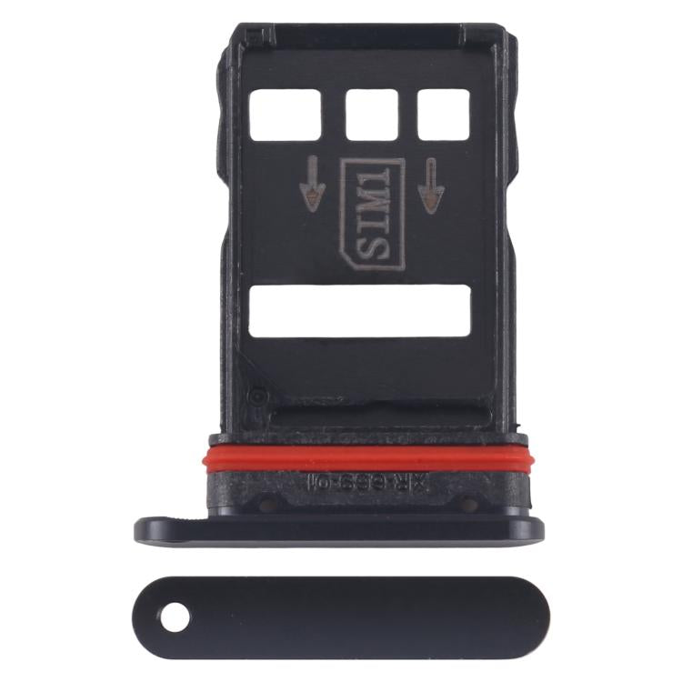 For ZTE nubia RedMagic 5G NX659J SIM Card Tray + SIM Card Tray (Black) - For ZTE by buy2fix | Online Shopping UK | buy2fix