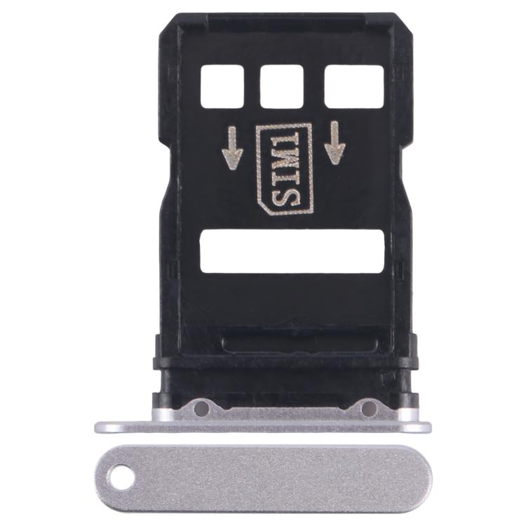 For ZTE nubia RedMagic 8 Pro+ SIM Card Tray + SIM Card Tray (Silver) - For ZTE by buy2fix | Online Shopping UK | buy2fix