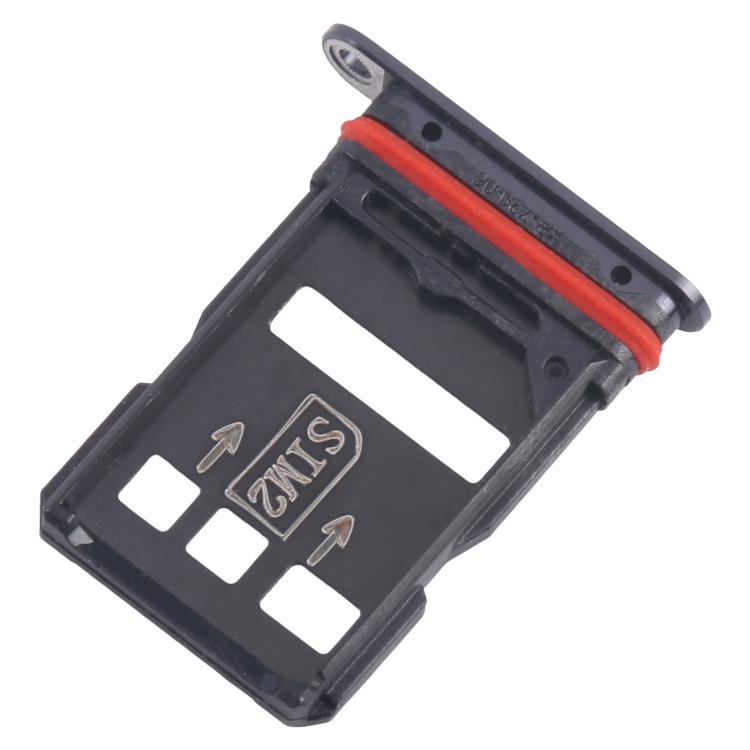 For ZTE nubia RedMagic 8 Pro NX729J SIM Card Tray + SIM Card Tray (Black) - For ZTE by buy2fix | Online Shopping UK | buy2fix