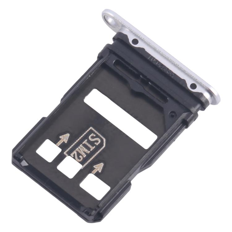 For ZTE nubia RedMagic 8s Pro+ SIM Card Tray + SIM Card Tray (Silver) - For ZTE by buy2fix | Online Shopping UK | buy2fix