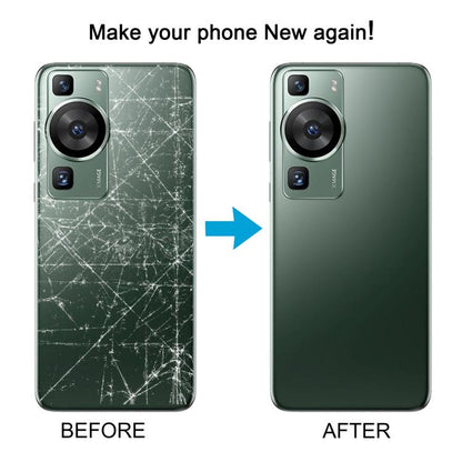 For Huawei P60 Battery Back Cover with Camera Lens Cover(Green) - Back Cover by buy2fix | Online Shopping UK | buy2fix