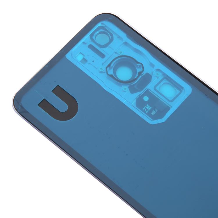 For Huawei P60 Pro Battery Back Cover with Camera Lens Cover(Purple) - Back Cover by buy2fix | Online Shopping UK | buy2fix