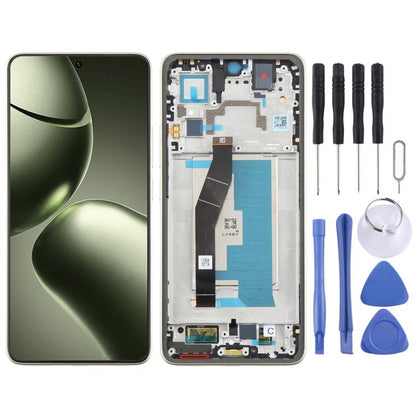 For Xiaomi 14T AMOLED Original LCD Screen Digitizer Full Assembly with Frame (Green) - LCD Screen by buy2fix | Online Shopping UK | buy2fix