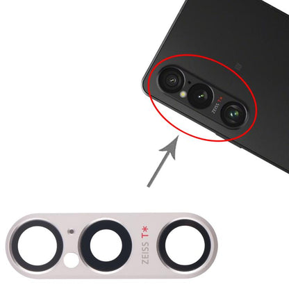 For Sony Xperia 1 VI Original Rear Camera Lens Cover (Silver) - Camera by buy2fix | Online Shopping UK | buy2fix