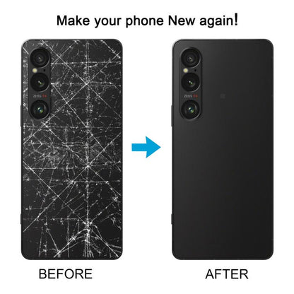 For Sony Xperia 1 VI Original Battery Back Cover with Camera Lens Cover(Red) - Back Cover by buy2fix | Online Shopping UK | buy2fix