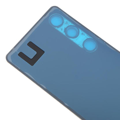 For Sony Xperia 1 VI Original Battery Back Cover with Camera Lens Cover(Silver) - Back Cover by buy2fix | Online Shopping UK | buy2fix