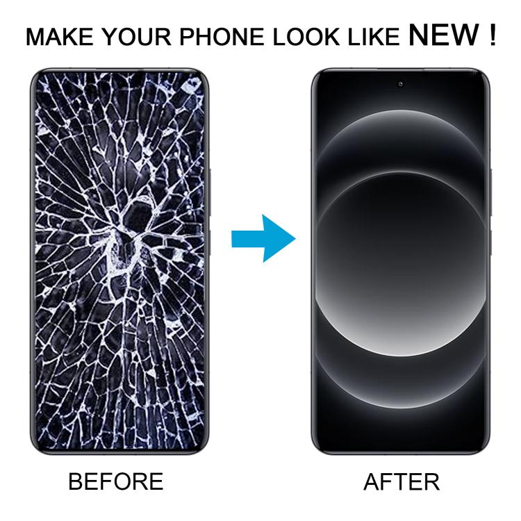 For Xiaomi 14 Ultra AMOLED Original LCD Screen Digitizer Full Assembly with Frame (Silver) - LCD Screen by buy2fix | Online Shopping UK | buy2fix