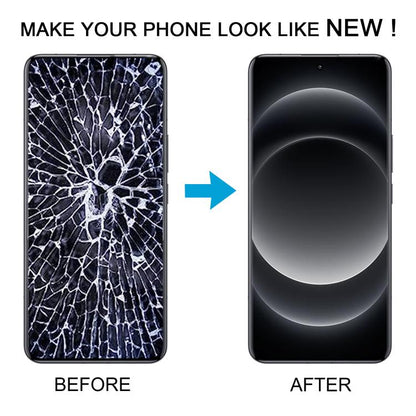 For Xiaomi 14 Ultra AMOLED Original LCD Screen Digitizer Full Assembly with Frame (Silver) - LCD Screen by buy2fix | Online Shopping UK | buy2fix