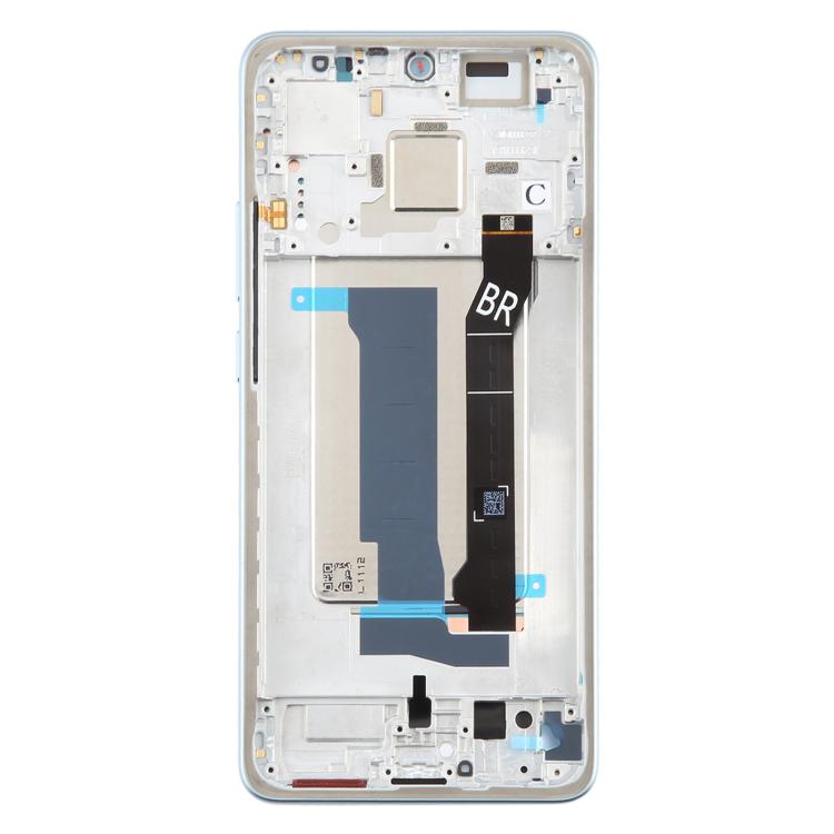 For Xiaomi Redmi Turbo 4 AMOLED Original LCD Screen Digitizer Full Assembly with Frame (Blue) - LCD Screen by buy2fix | Online Shopping UK | buy2fix