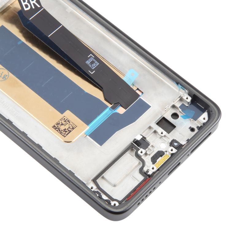 For Xiaomi Poco X7 Pro AMOLED Original LCD Screen Digitizer Full Assembly with Frame (Black) - LCD Screen by buy2fix | Online Shopping UK | buy2fix