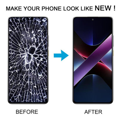 For Xiaomi Poco X7 Pro AMOLED Original LCD Screen Digitizer Full Assembly with Frame (Black) - LCD Screen by buy2fix | Online Shopping UK | buy2fix