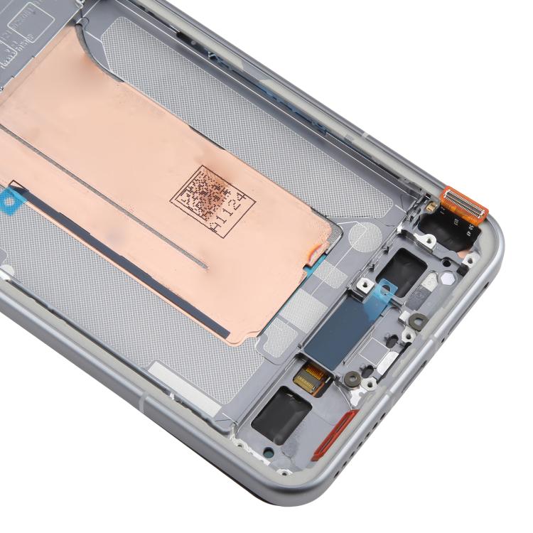 For Xiaomi 15 Pro AMOLED Original LCD Screen Digitizer Full Assembly with Frame (Silver) - LCD Screen by buy2fix | Online Shopping UK | buy2fix