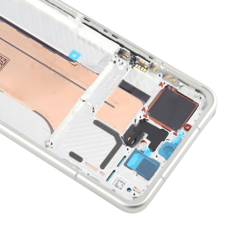 For Xiaomi 15 Pro AMOLED Original LCD Screen Digitizer Full Assembly with Frame (White) - LCD Screen by buy2fix | Online Shopping UK | buy2fix