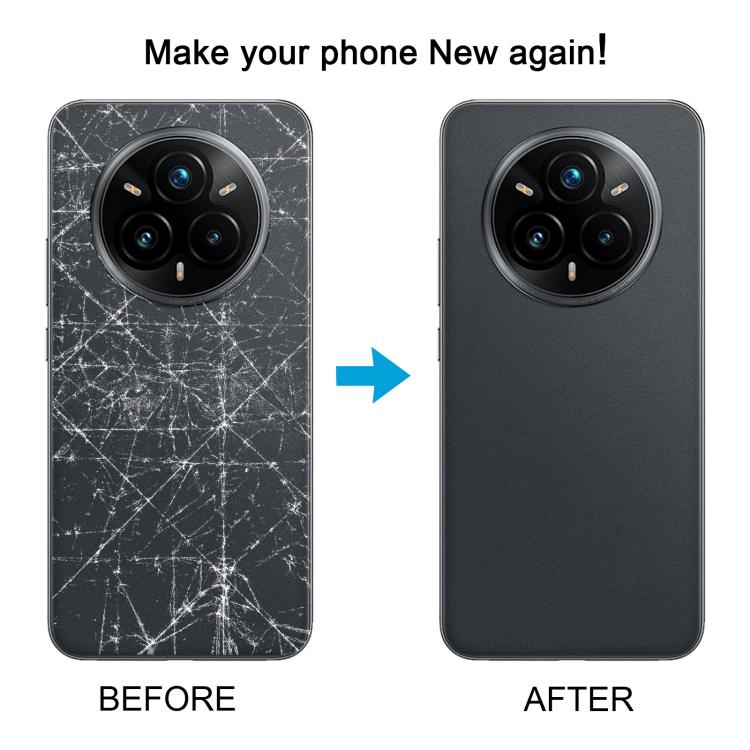 For Realme 14 Pro+ Original Battery Back Cover with Camera Lens Cover(Purple) - Back Cover by buy2fix | Online Shopping UK | buy2fix