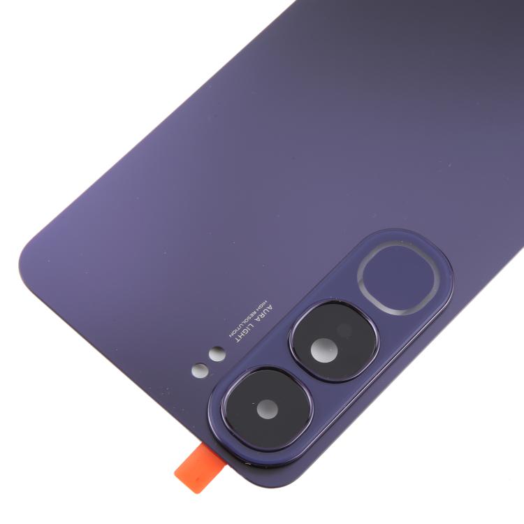 For vivo Y300 5G India Version Original Battery Back Cover with Camera Lens Cover(Purple) - Back Cover by buy2fix | Online Shopping UK | buy2fix